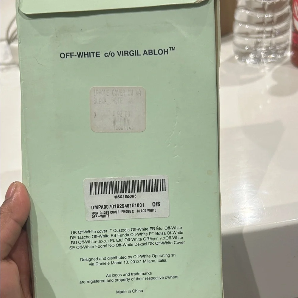 Off-White Special Edition Black Phone Cover